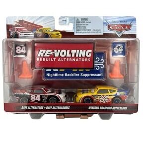 Disney Pixar Cars 2-Pack Dave Alternators & Winford Bradford Rutherford Die-Cast